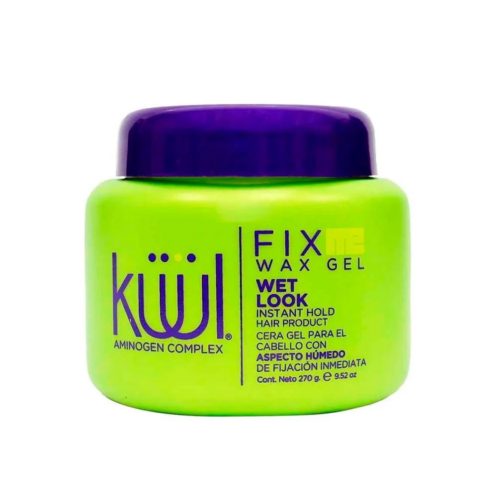 KUUL WAX GEL WET LOOK HUMEDO 270GR