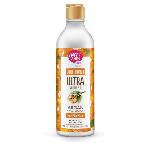 HAPPY ANNE ACONDICIONADOR ARGAN 340ML