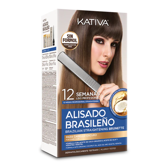 KATIVA KIT ALISADO BRASILEÑO BRUNETTE