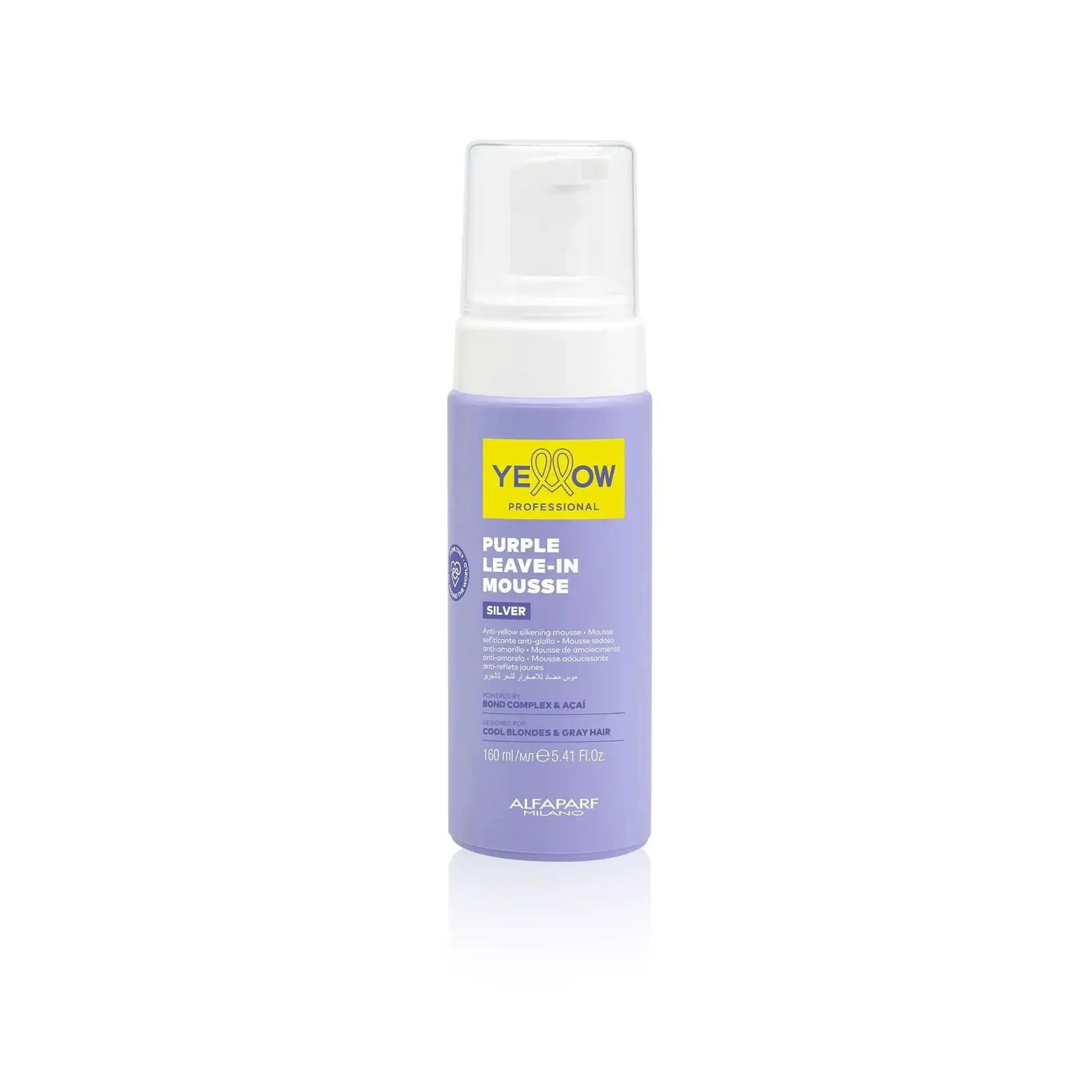 YELLOW SILVER LEAVE IN MOUSSE 160ML