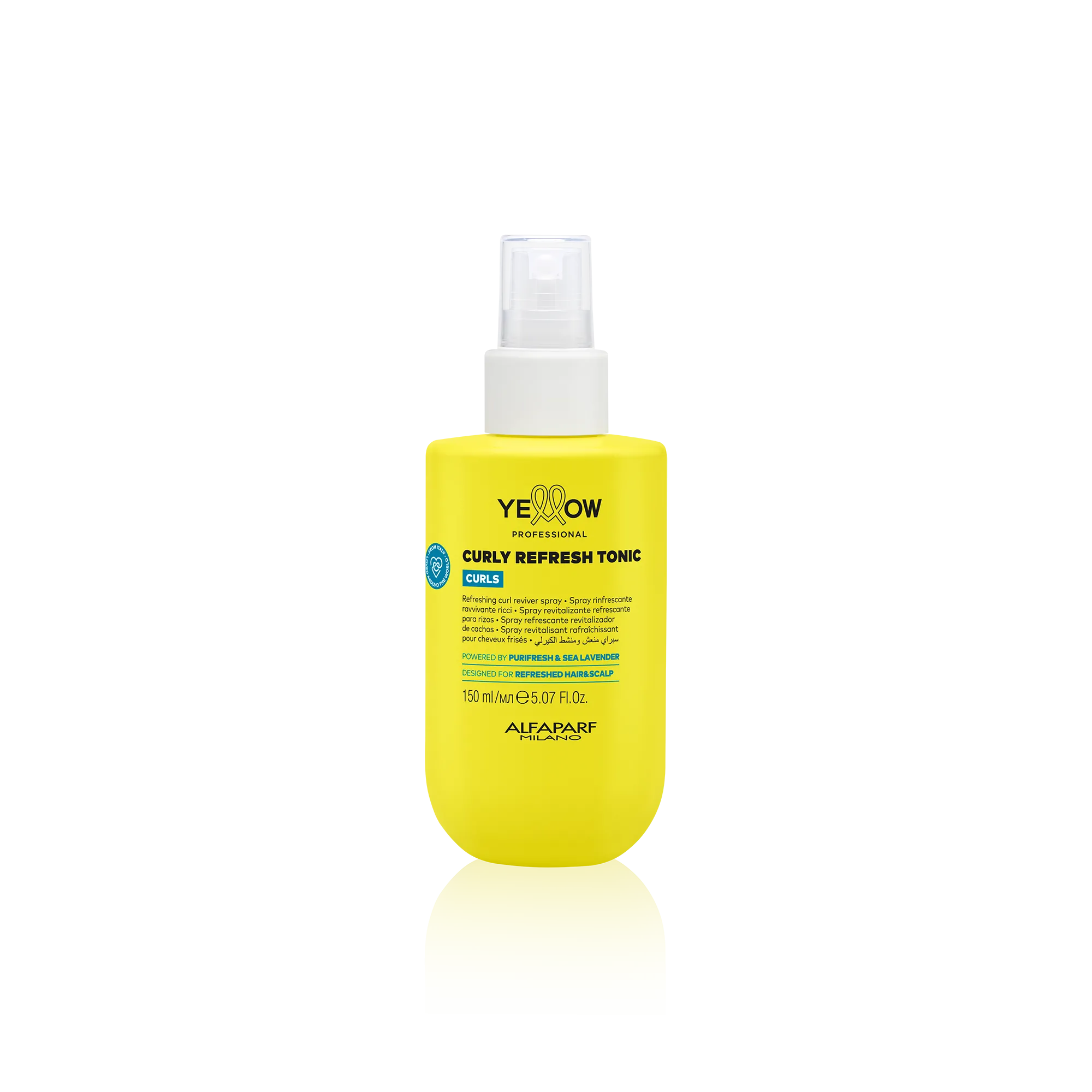 YELLOW CURL REFRESH TONIC 150ML