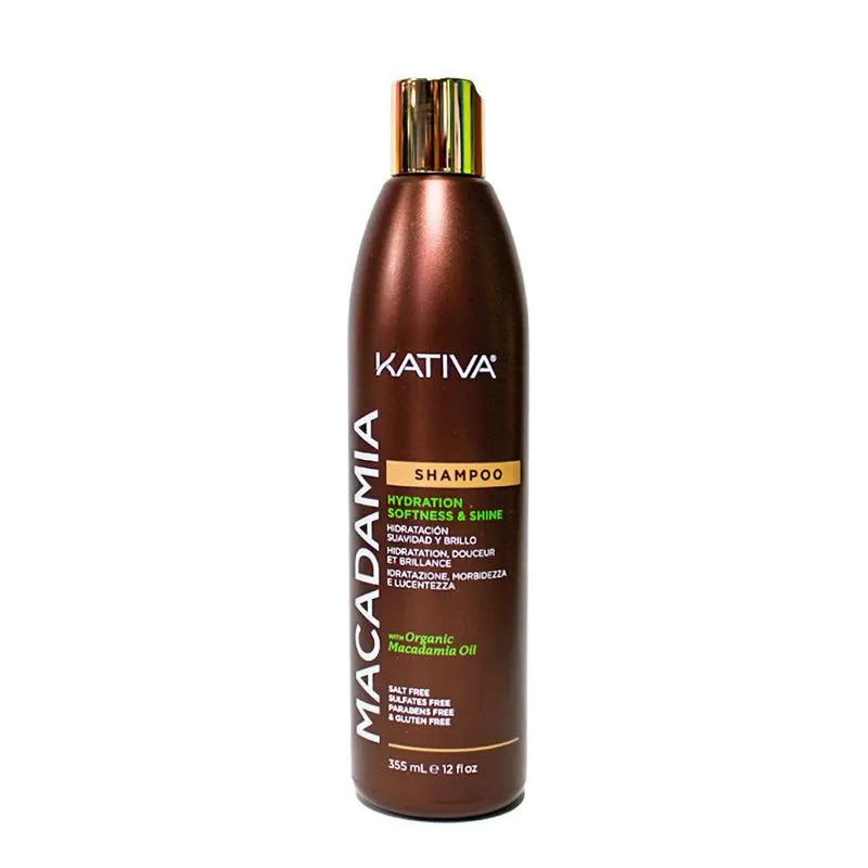 KATIVA MACADAMIA SHAMPOO 355ML