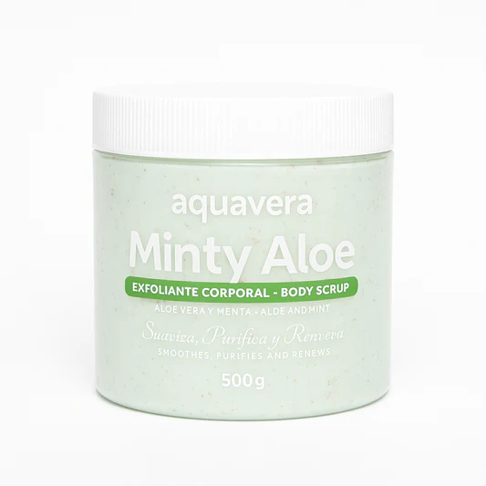 AQUAVERA BODY SCRUB MINTY ALOE 500ML