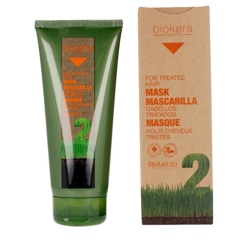 BIOKERA SALERM MASCARILLA CABELLOS TRATADOS 200ML