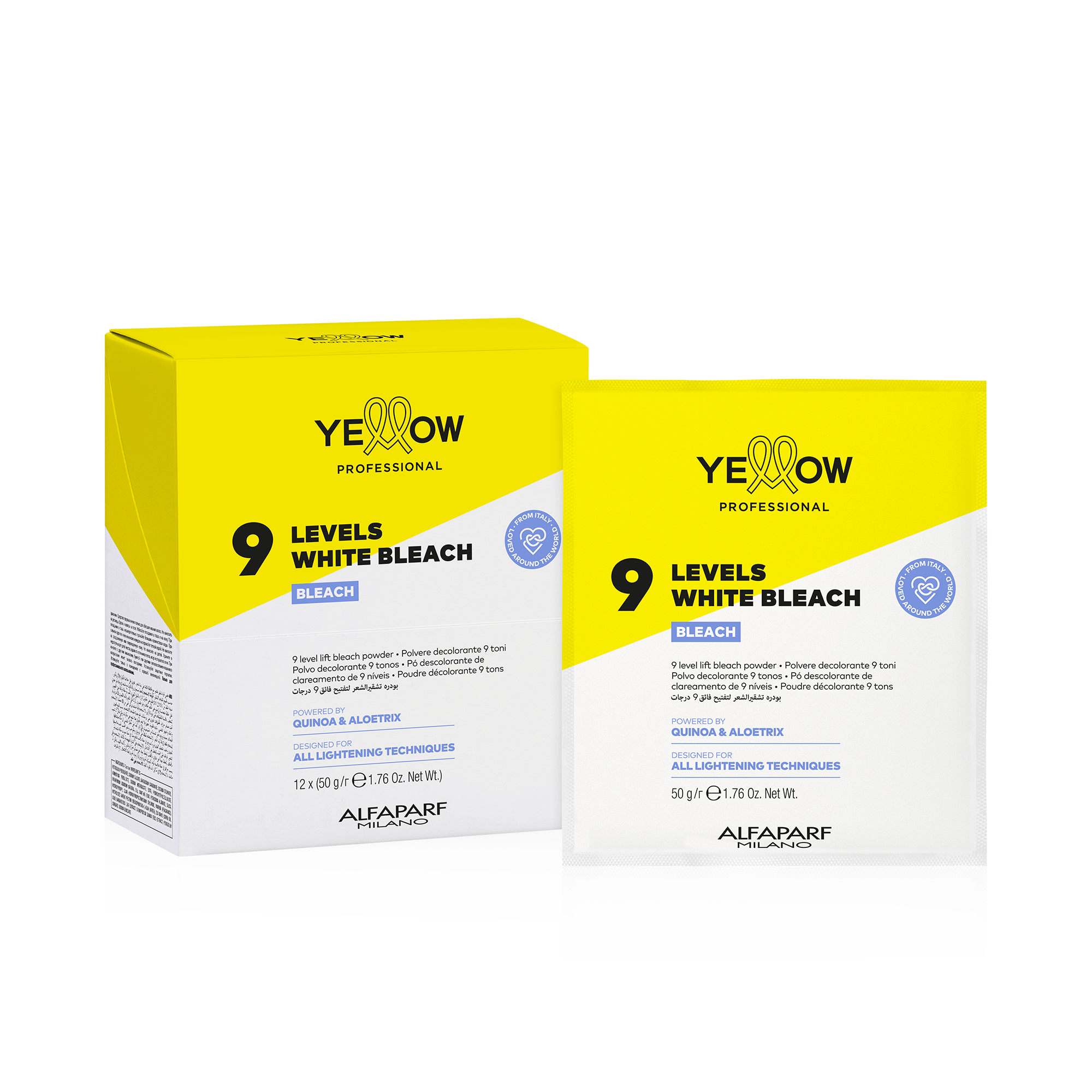 YELLOW BLEACH 9 LEVELS 50GR