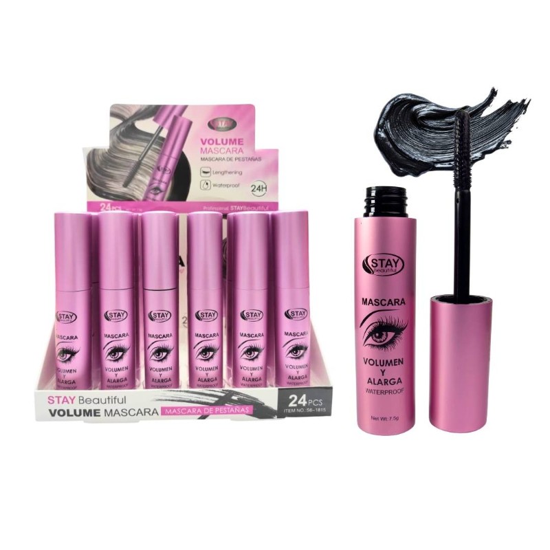 STAY MASCARA DE PESTAÑA WATERPROOF S6-1815