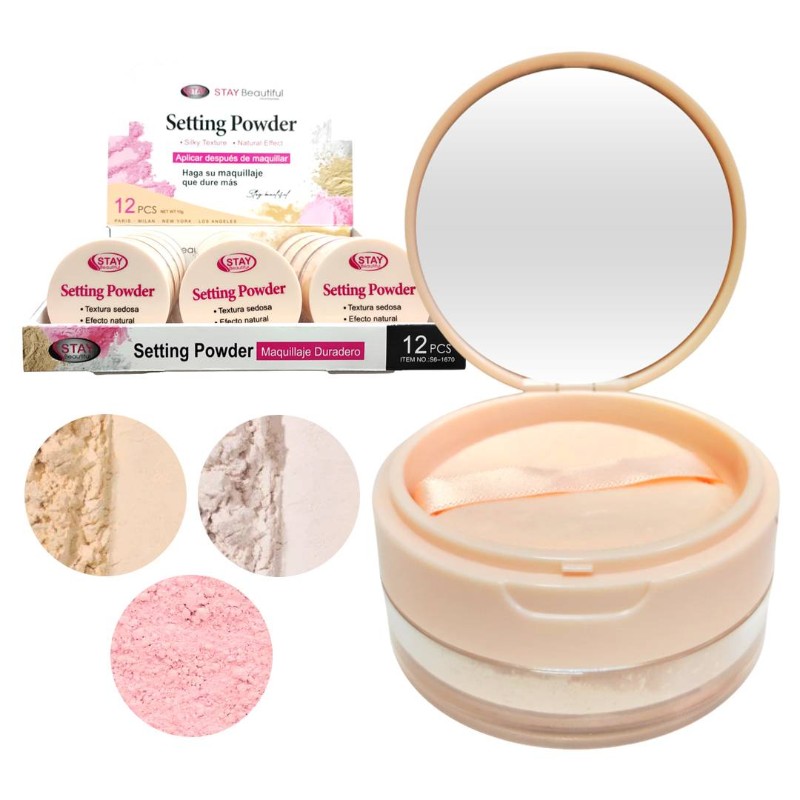 STAY POLVOS SUELTOS FIJADOS SEDOSO 10G S6-1670