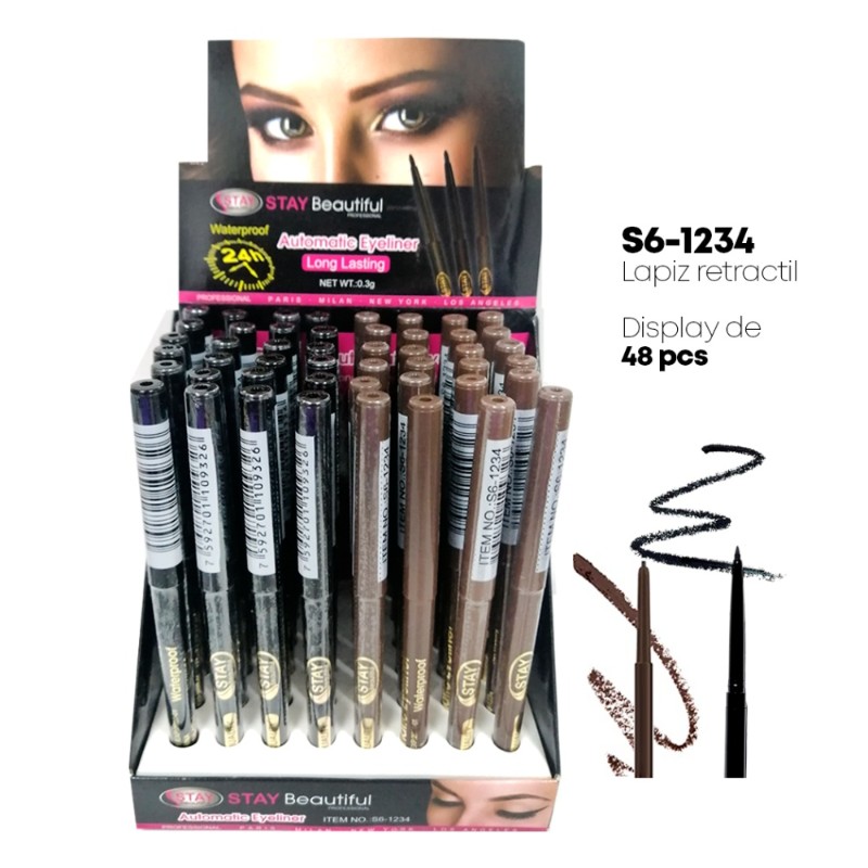 STAY DELINEADOR + CEPILLO DE CEJA S6-1233