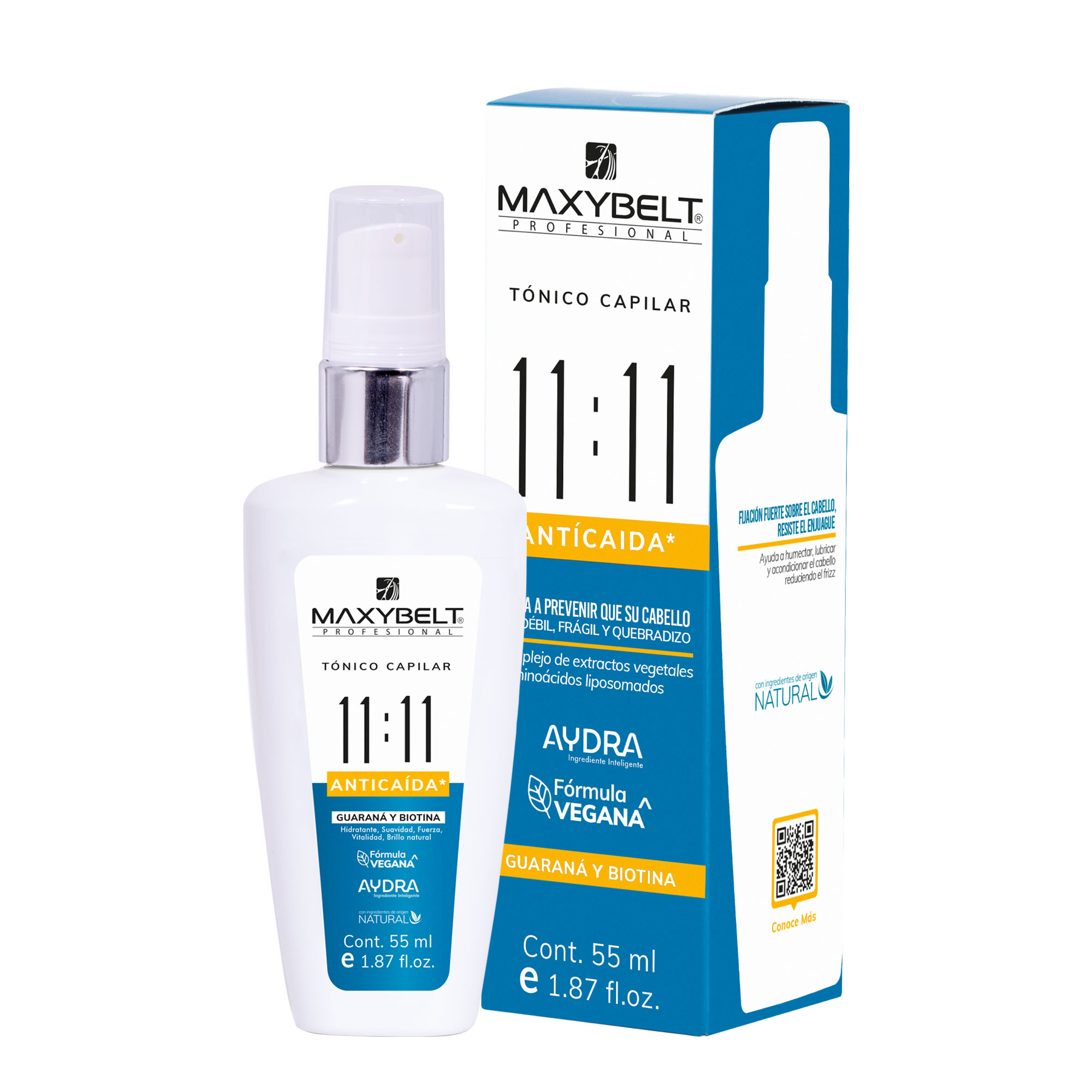 MAXYBELT 11:11 ANTICAIDA TONICO 55ML