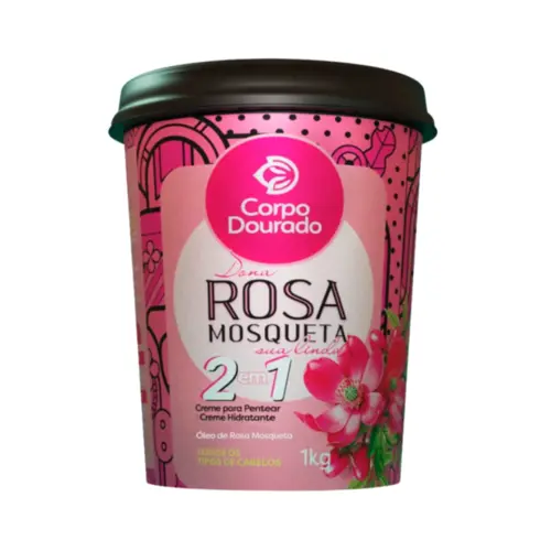 CORPO DOURADO ROSA MOSQUETA 2 EN 1 1KG