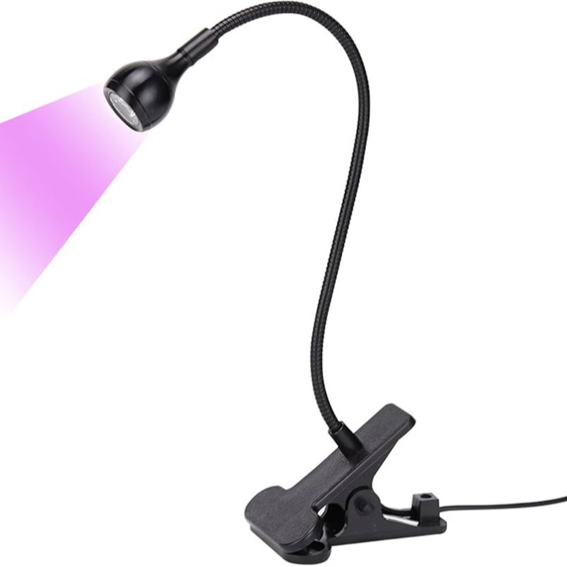 LAMPARA UV-LED CON ORQUILLA