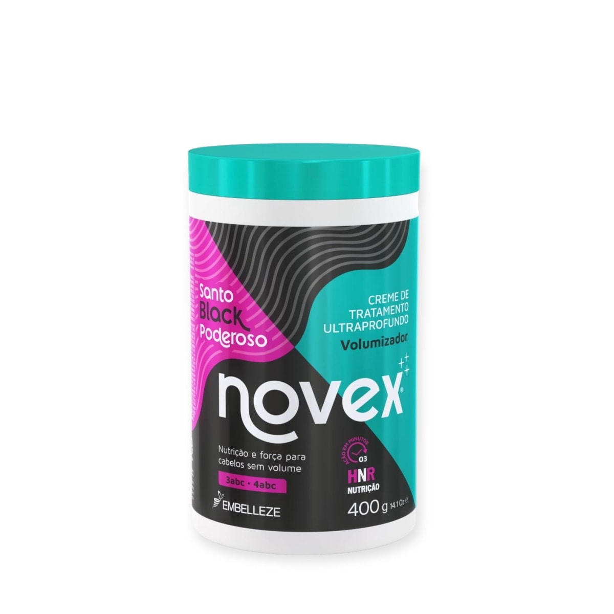 NOVEX  SANTO BLACK TRATAMIENTO 400GR