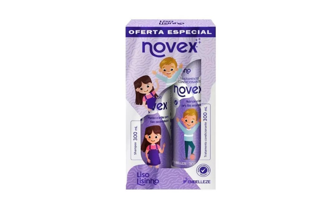 NOVEX NIÑO LISO KIT 300ML