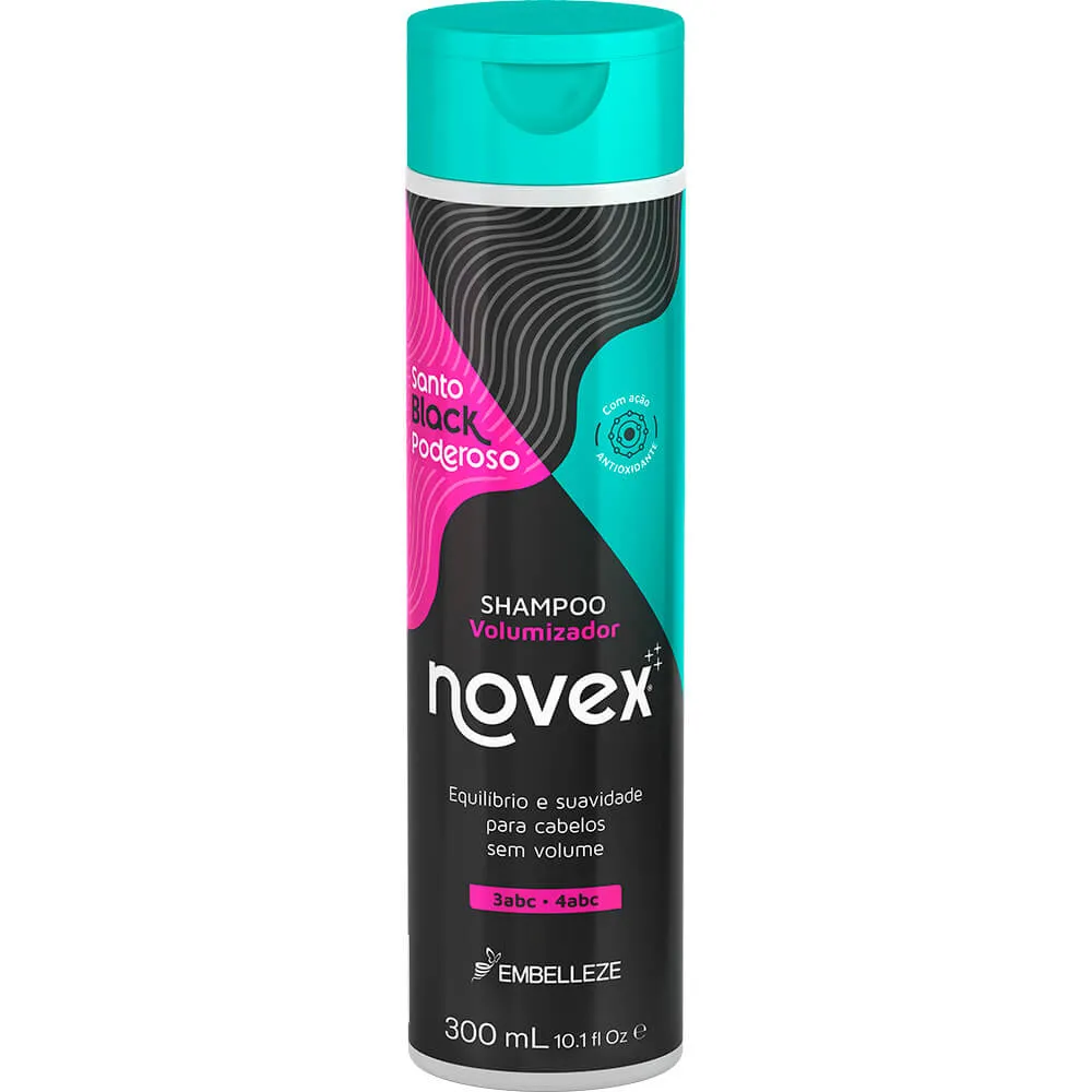 NOVEX SANTO BLACK SH. MEUS 300ML
