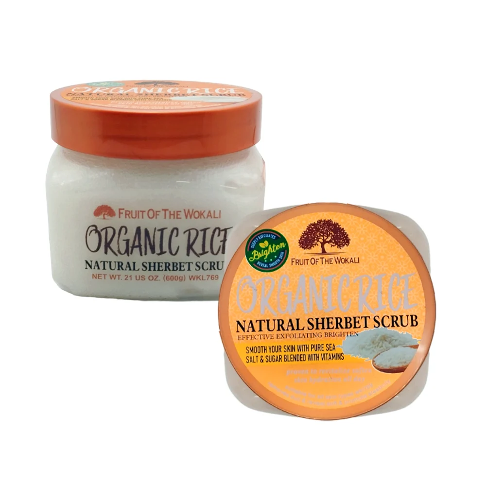 WOKALI EXFOLIANTE ORGANIC RICE 600G