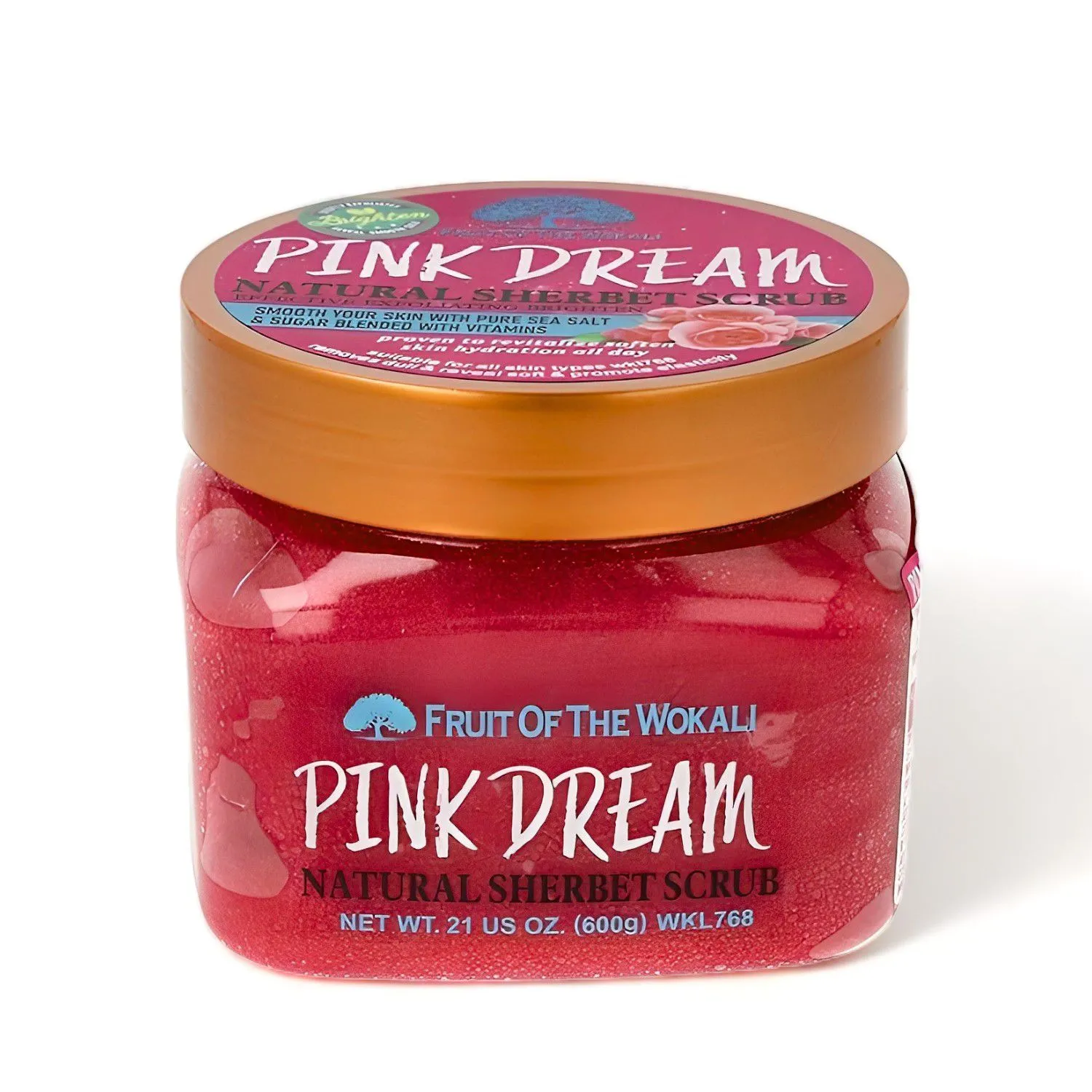 WOKALI SCRUB PINK DREAM 600GR