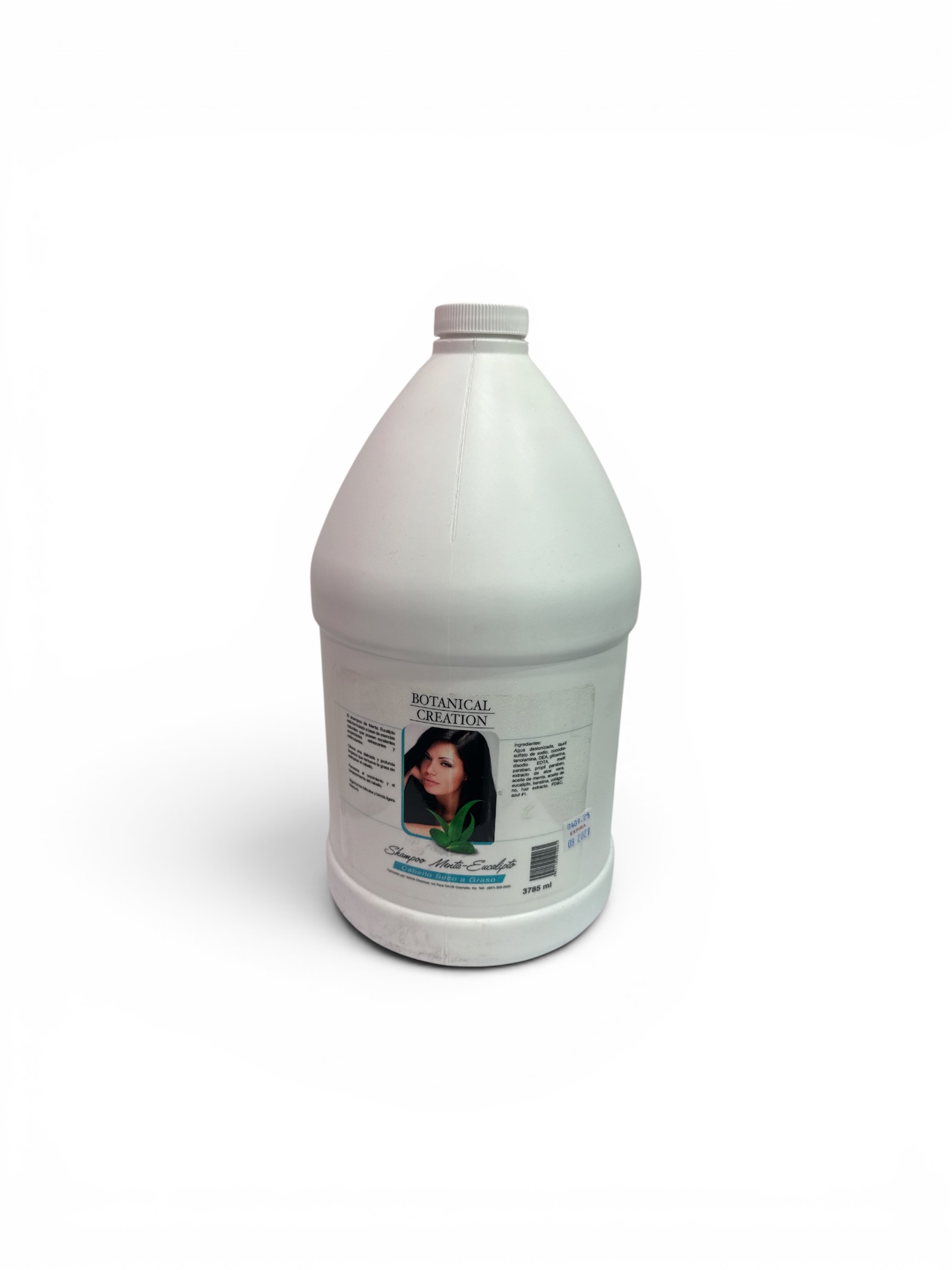 BOTANICAL CREATION SHAMPOO MENTA EUCALIPTO 1 GALON