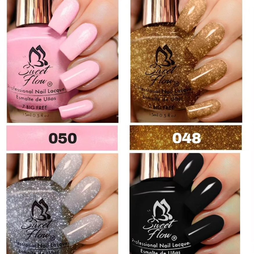 ESMALTE DE UÑAS SWEET FLOW REGULAR 15ML