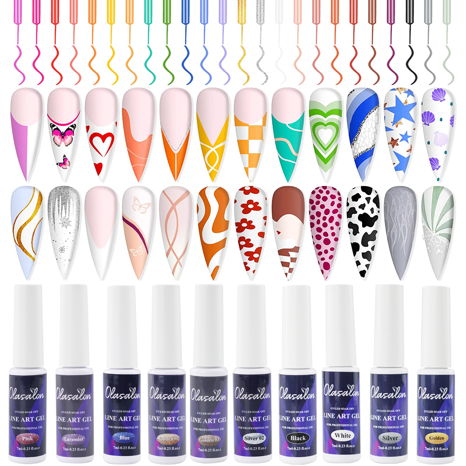 LINE ART GEL OLASALON 7ML
