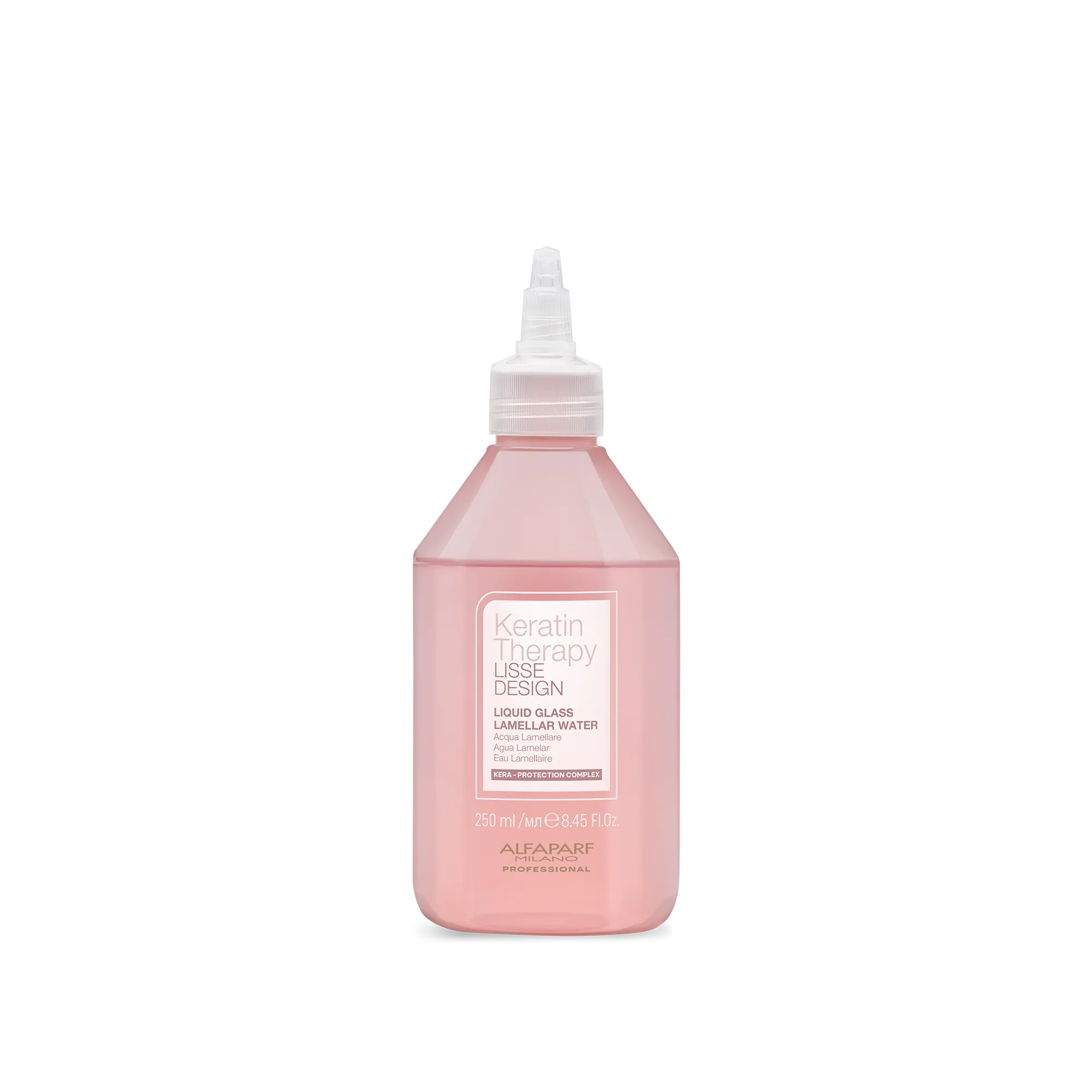 ALFAPARF KERATIN THERAPY LIQUID GLASS LAMELLAR WATER 250ML
